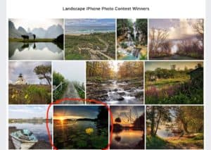 Landscape iPhone Photo Contest Winner